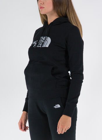 FELPA CREW CON CAPPUCCIO CHIUSO, JK3 BLK, small