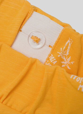 COMPLETO HUBAN T-SHIRT + SHORT BAMBINO, AMBER YELLOW, small