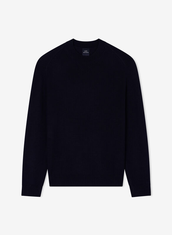 MAGLIONE GIROCOLLO, UB101 NVY, medium