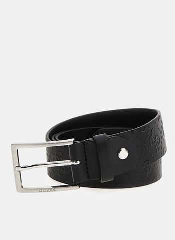 CINTURA AJUSTABLE LOGO, BLA BLK, small