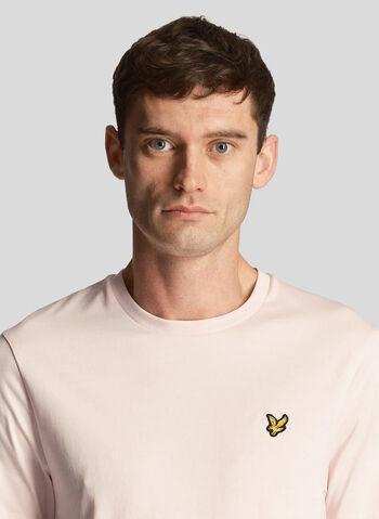 T-SHIRT PLAIN, W488 PINK, small