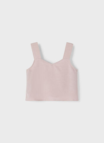 TOP FAFONA CROPPED RAGAZZA, VIOLET ICE, small