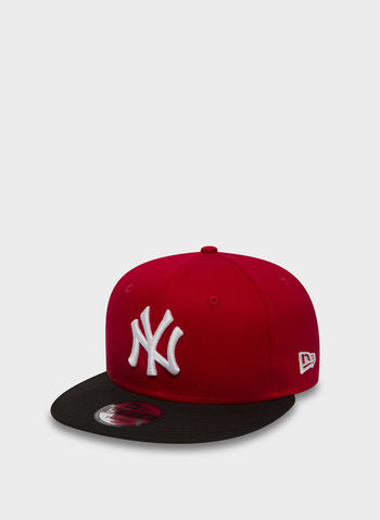 CAPPELLO NY YANKEES COTTON BLOCK 9FIFTY SNAPBACK, REDBLK, small