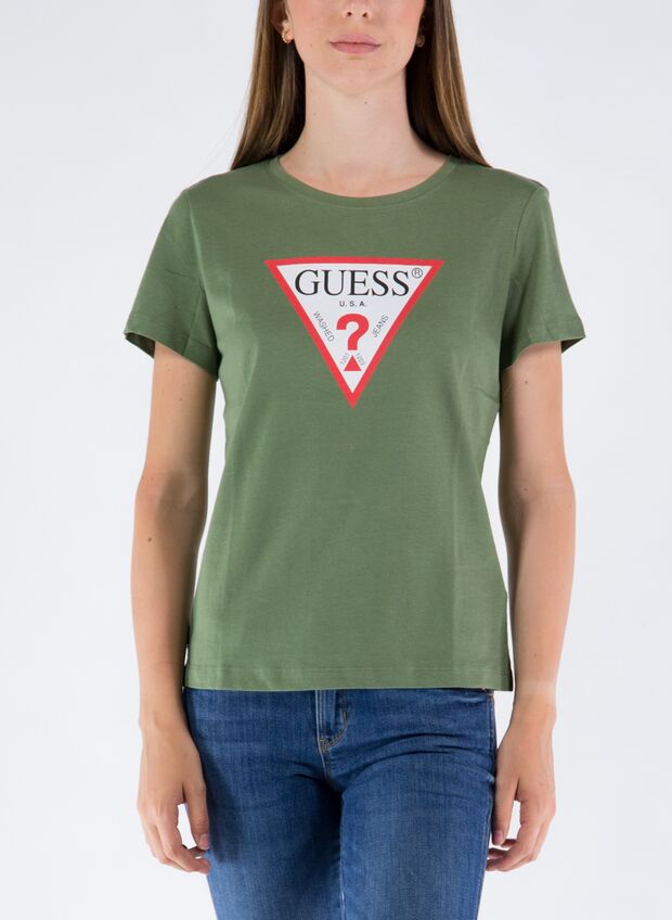 multicolor guess shirt