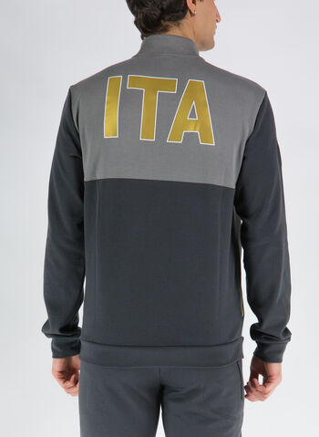 FELPA FULL ZIP FISI, 0960 DARK GREY, small