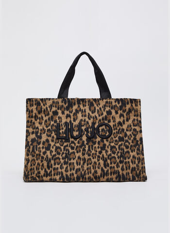 BORSA SHOPPING BAG ANIMALIER, 09B62 ANIMALIER, small