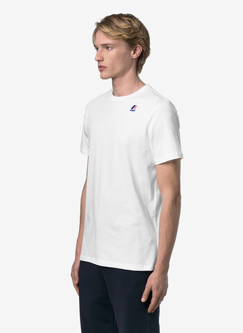 T-SHIRT LEONIDE UNISEX, 001 WHT, small