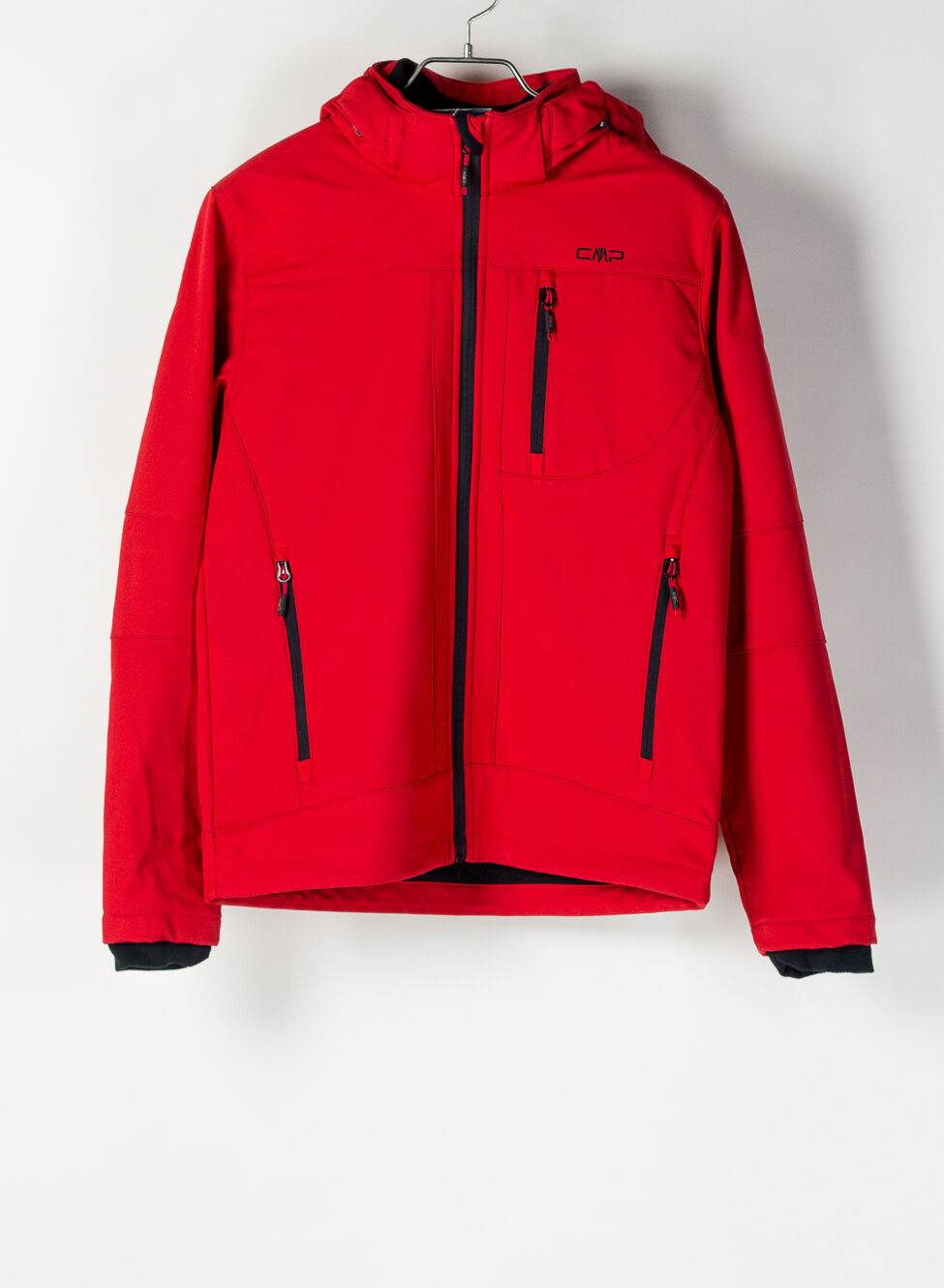 campagnolo softshell zip hood jacket