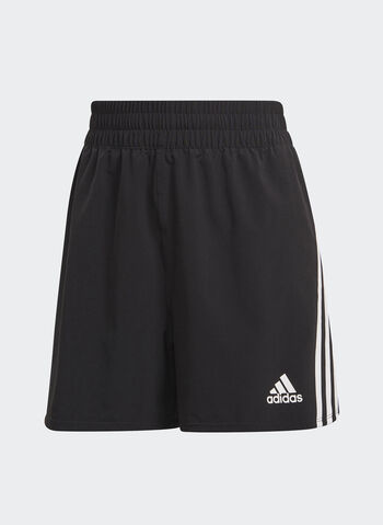SHORT TRAIN ICONS 3-STRIPES WOVEN, BLK, small
