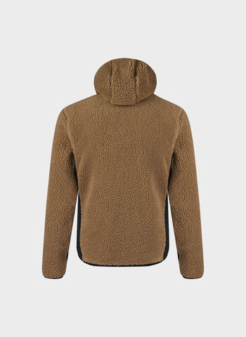 GIUBBOTTO SHERPA OUTDOOR, 140 BROWNBLK, small