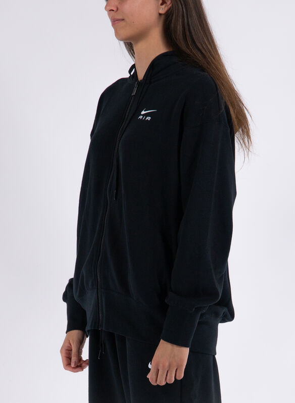 FELPA AIR FULL ZIP, 010 BLK, medium