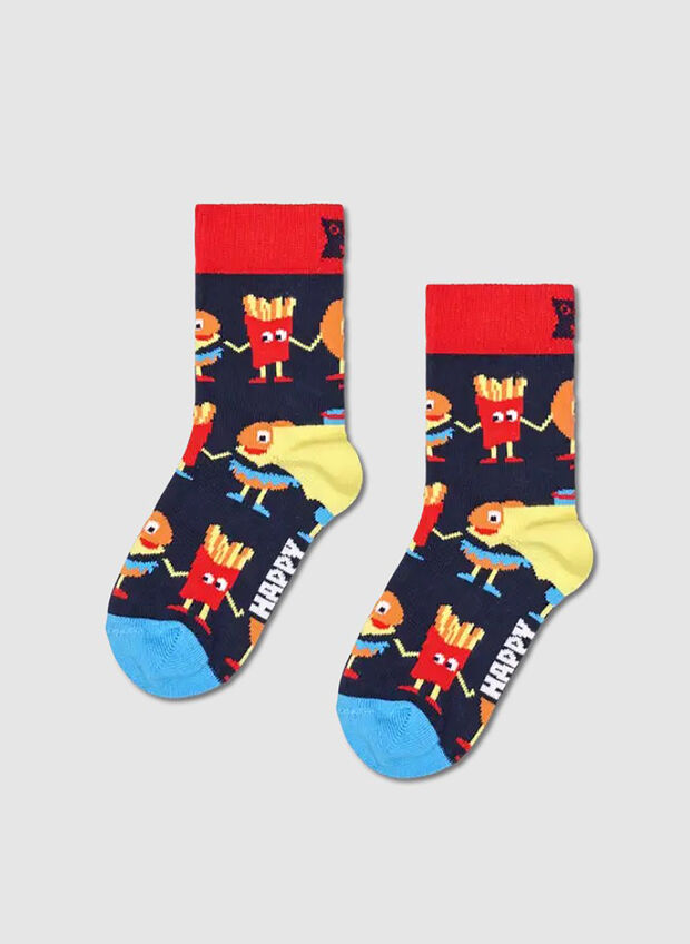 CALZA FOOD FRIENDS JUNIOR, 6500 NVY, large