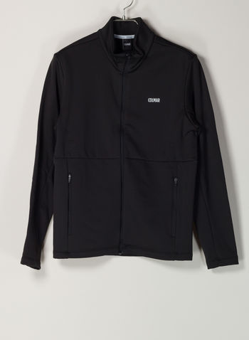MAGLIA TERMICA DA SCI FULL ZIP, 99NERO, small