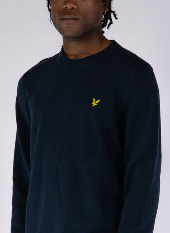 MAGLIONE COTONE GIROCOLLO, , small