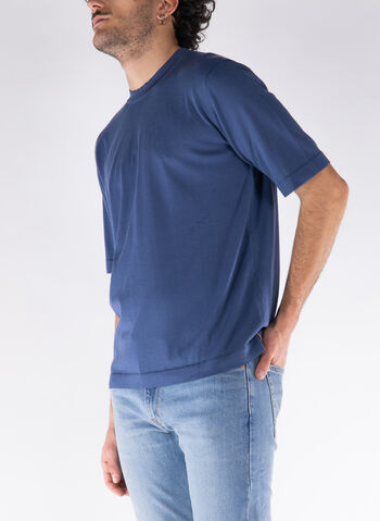 T-SHIRT GIROCOLLO COMBE, , small