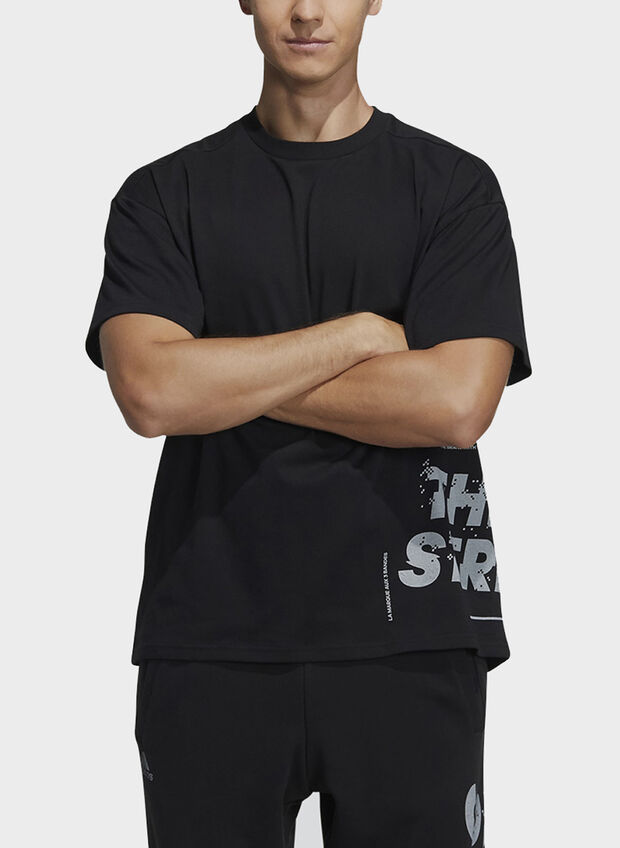 ADIDAS T-SHIRT WORD Nero | Sport85
