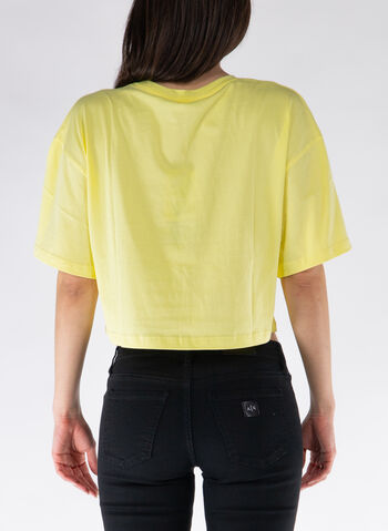 T-SHIRT MIRAM CROP, 683XXX YELLOW, small