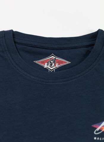 T-SHIRT CON LOGO POSTERIORE RAGAZZO, 914 NVY, small