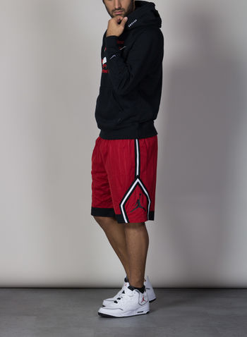 FELPA SWOOSH CON CAPPUCCIO, 010BLK, small