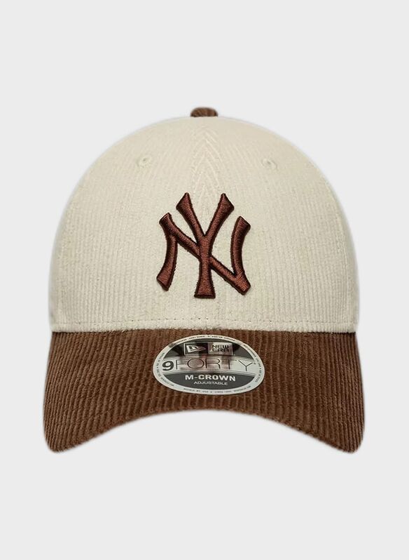 CAPPELLO NYY CORD 9FORTY, - PANNABROWN, medium