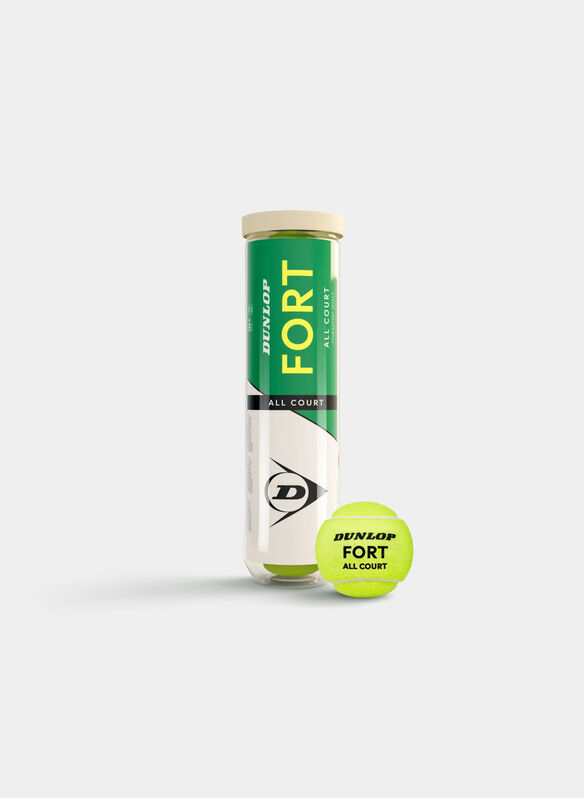 TUBO FORT ALL COURT 4PZ, YEL, medium