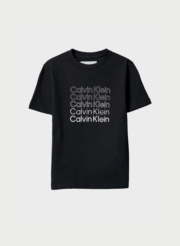T.SHIRT BAMBINO, BEH BLK, medium