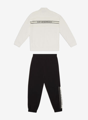 TUTA LOGO RAGAZZO, M0017 WHTBLK, small