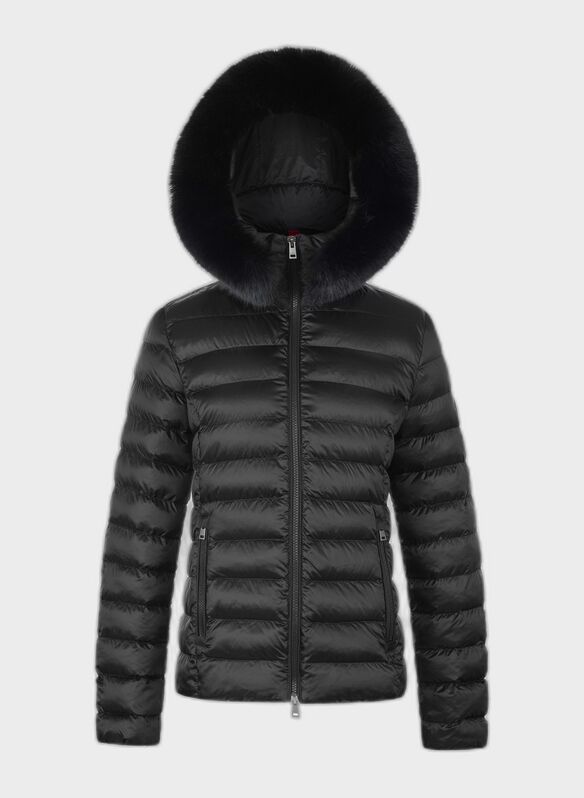 GIUBBOTTO CAMILLA CAPP PELO, 206XXX BLK, medium