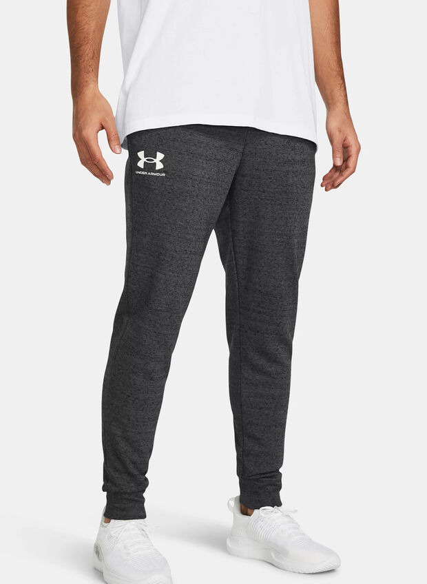 PANTALONE UA RIVAL TERRY, 0025 GREY, large