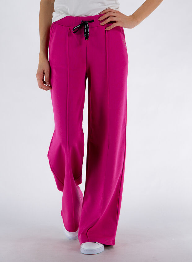LIU-JO PANTALONE TUTA AMPIO Fuxia Donna | Sport85