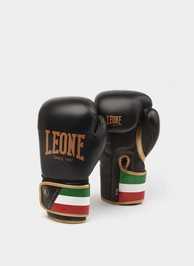GUANTO BOXE ITALY 12OZ, 01 BLK, large