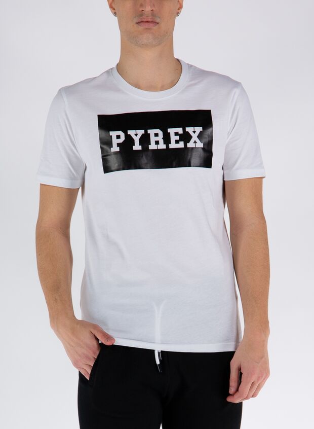 T-Shirt Uomo Banda Laterale colore Nero - Pyrex - SportIT.com