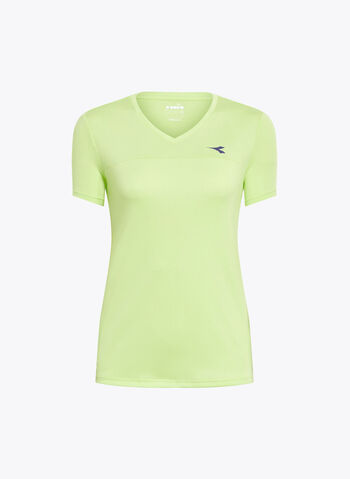 MAGLIA GIROCOLLO CORE, 70329 LIME, small