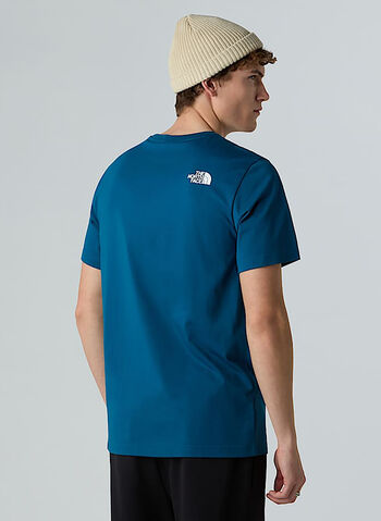 T-SHIRT EASY, PETROLIO, small