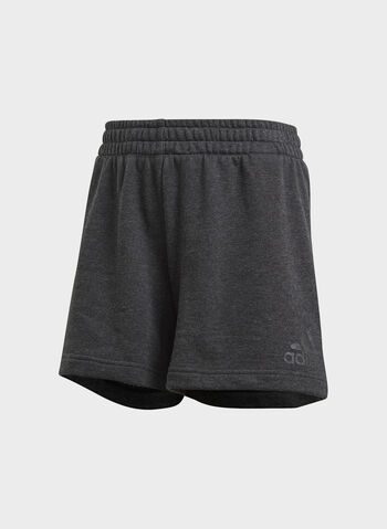 SHORTS FUTURE ICONS BADGE OF SPORT PRIMEBLUE RAGAZZA, BLK MEL, small