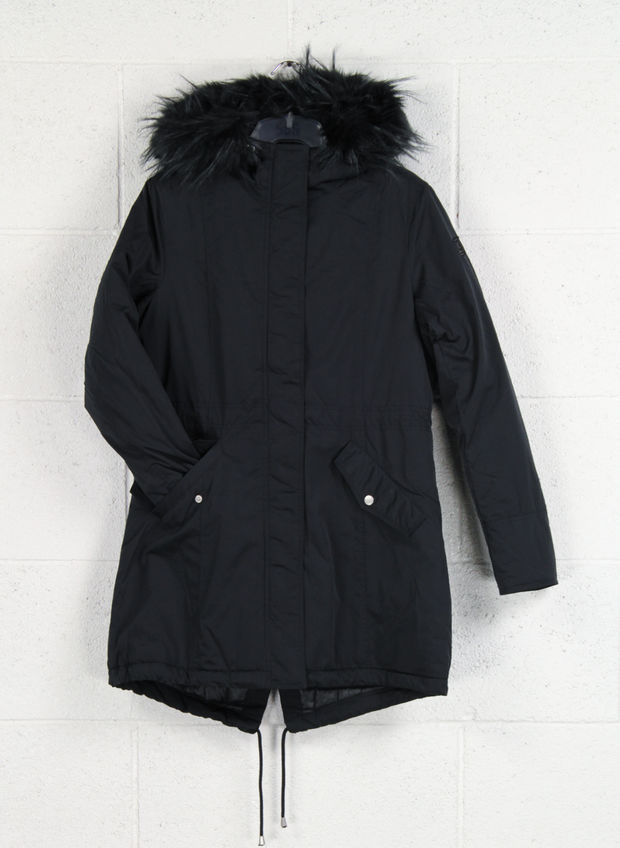 PARKA CAPP PELO, KK001BLK, large