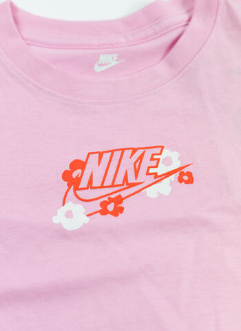 T-SHIRT FLORAL BAMBINA, AAH PINKRED, small