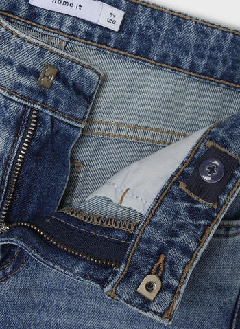 JEANS SILAS RAGAZZO, DARK BLUE DENIM DARK BLUE DENIM, small