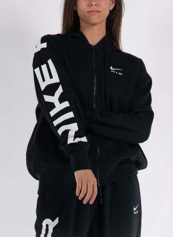 FELPA AIR FULL ZIP, 010 BLK, medium