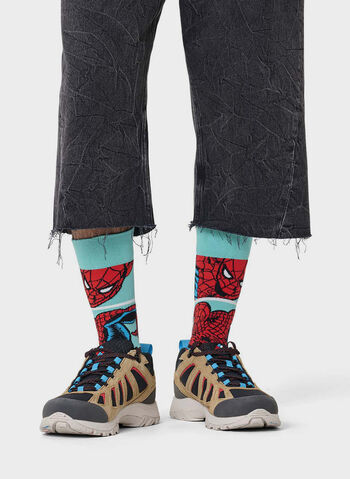 CALZA SPIDER WEB SLINGER UNISEX, TURCHESE, small