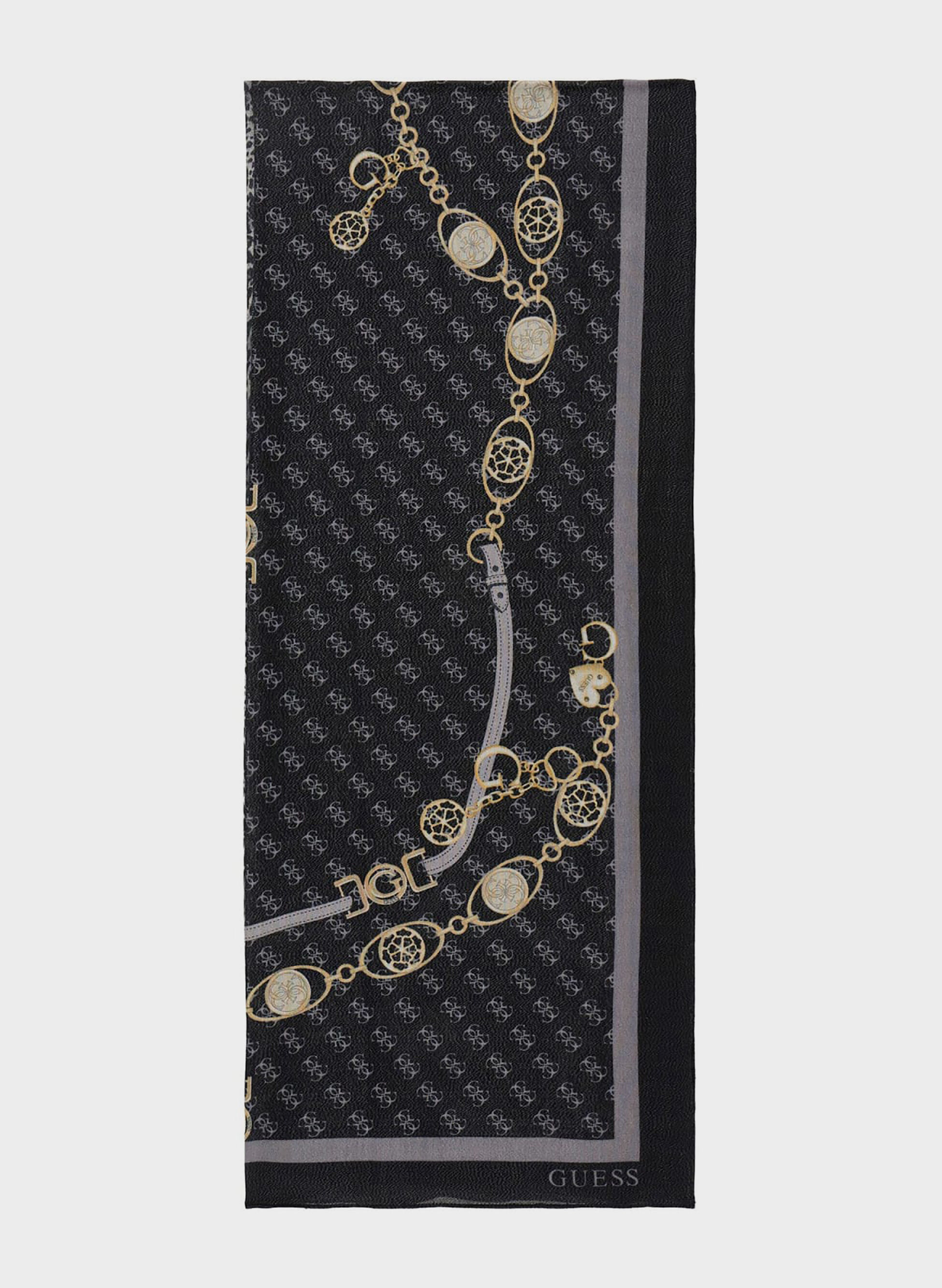 GUESS FOULARD VISCOSA LUREX