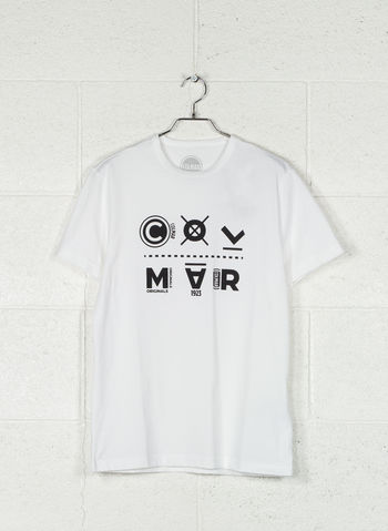 T-SHIRT CON LOGO, 01WHT, small