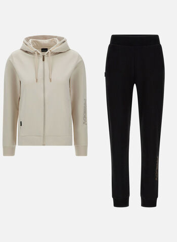 TUTA FULL ZIP LOGO, Z40N BEIBLK, small