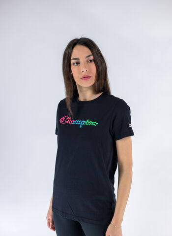 T-SHIRT LOGO SFUMATO, , small