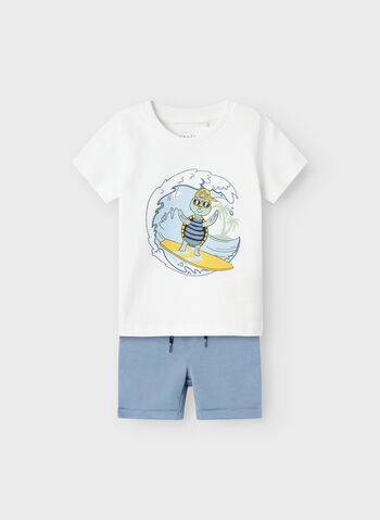 COMPLETINO T-SHIRT+ SHORTS VIGANO BAMBINO, TROPOSPHERE, small