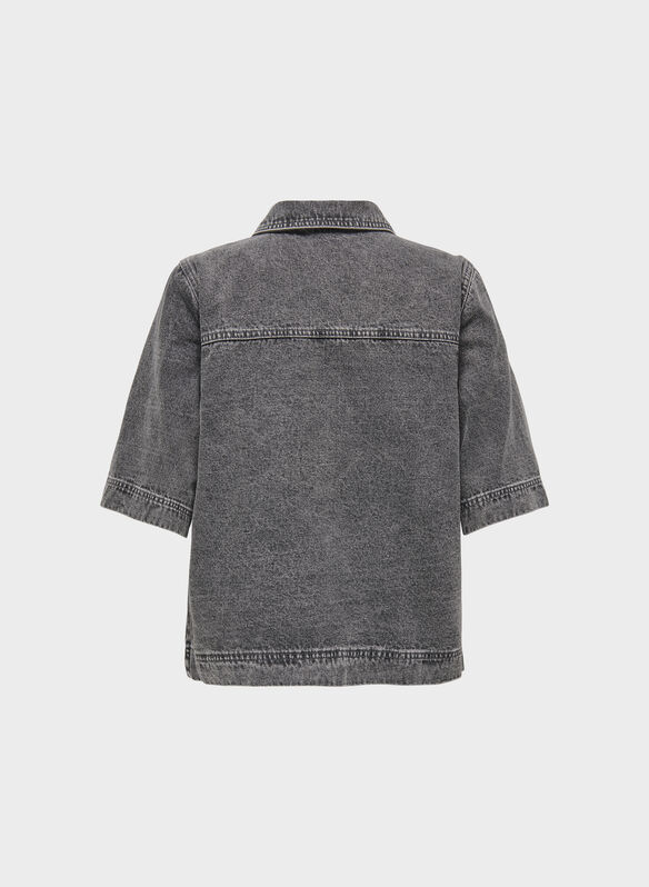 CAMICIA ONLBELLE IN JEANS, MEDIUM GREY DENIM, medium