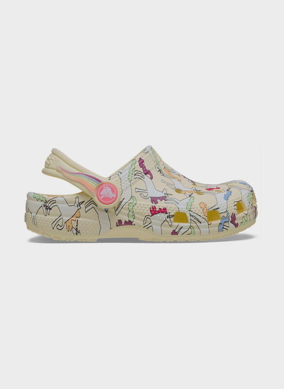 SANDALO SABOT CLASSIC UNICORN CLOG BIMBA, YELT YELLOW, medium