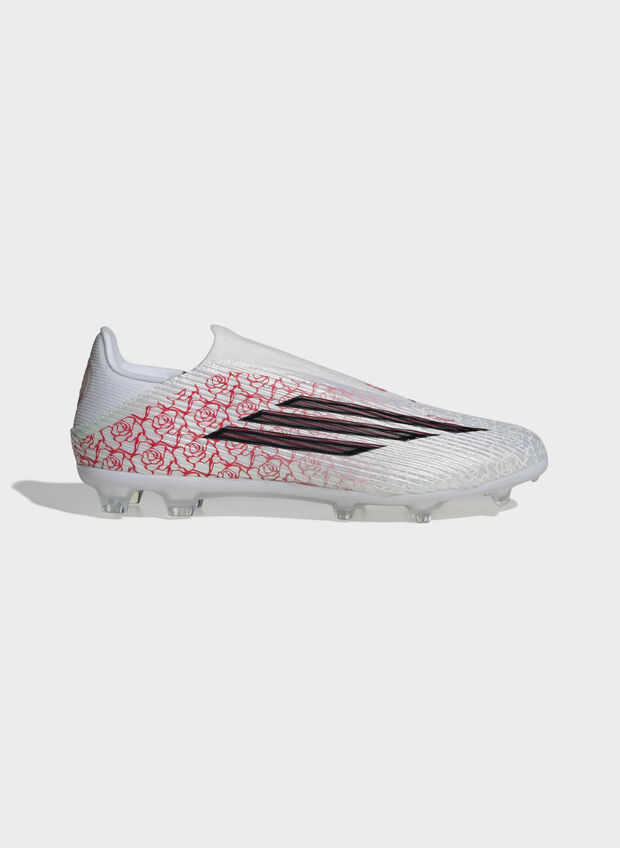 SCARPA F50 LEAGUE LAMINE YAMAL SENZA LACCI PER TERRENI NATURALI COMPATTI/MULTITERRENO, - WHTBLKRED, large