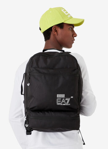 ZAINO DOPPIO ZIP 23L, 02021 BLK, small