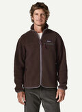 GIACCA TEDDY RETRO FULL ZIP, - BROWN, thumb